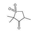 2,2,4-trimethyl-1,1-dioxothiolan-3-one Structure