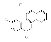 1-(4-chlorophenyl)-2-quinolin-1-yl-ethanone structure