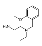 N'-ethyl-N'-[(2-methoxyphenyl)methyl]ethane-1,2-diamine结构式