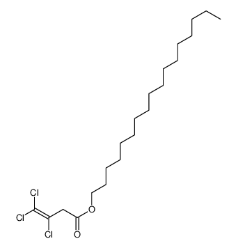 heptadecyl 3,4,4-trichlorobut-3-enoate Structure