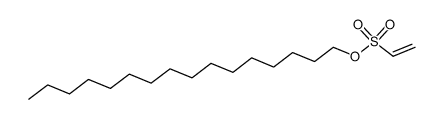 hexadecyl ethenesulfonate Structure