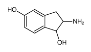 2-Amino-1,5-indanediol structure