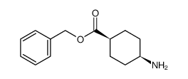 Benzyl-cis-4-aminocyclohexancarboxylat结构式