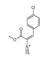 methyl 3-(4-chlorophenyl)-2-isocyanoprop-2-enoate Structure