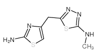 5-[(2-amino-1,3-thiazol-4-yl)methyl]-N-methyl-1,3,4-thiadiazol-2-amine图片