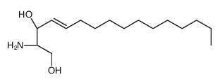 (2S,3R,4E)-2-Amino-4-hexadecene-1,3-diol structure