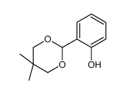 2-(5,5-dimethyl-1,3-dioxan-2-yl)phenol结构式