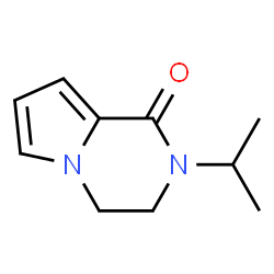 Pyrrolo[1,2-a]pyrazin-1(2H)-one, 3,4-dihydro-2-(1-methylethyl)- (9CI) Structure