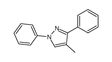 4-methyl-1,3-diphenyl-1H-pyrazole Structure