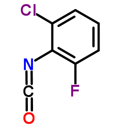 1-氯-3-氟-2-异氰酸酯苯结构式