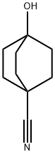 4-hydroxybicyclo[2.2.2]octane-1-carbonitrile结构式