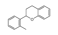 2H-1-Benzopyran,3,4-dihydro-2-(2-methylphenyl)-(9CI)结构式