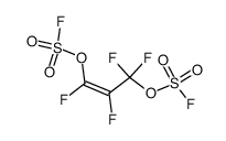 (Z)-tetrafluoropropenediyl 1,3-bis(fluorosulfate)结构式