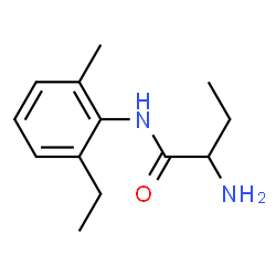 Butanamide, 2-amino-N-(2-ethyl-6-methylphenyl)- (9CI) Structure