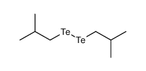 2-methyl-1-(2-methylpropylditellanyl)propane结构式