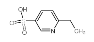 6-Ethylpyridine-3-sulfonic acid结构式