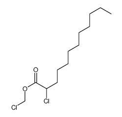 chloromethyl 2-chlorododecanoate Structure