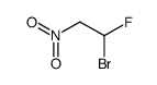 1-bromo-1-fluoro-2-nitroethane Structure