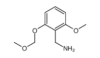 [2-methoxy-6-(methoxymethoxy)phenyl]methanamine结构式