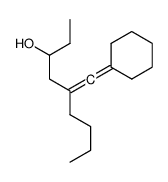 5-(cyclohexylidenemethylidene)nonan-3-ol Structure