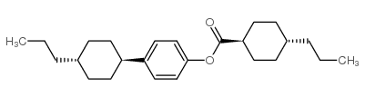 4-(反式-4-丙基环己基)-苯基反式-4-丙基环己烷羧酸酯图片