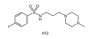 4-IODO-N-[3-(4-METHYL-PIPERAZIN-1-YL)-PROPYL]-BENZENESULFONAMIDE DIHYDROCHLORIDE Structure