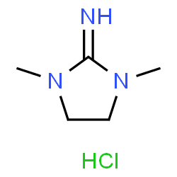 1,3-二甲基咪唑烷-2-亚胺盐酸盐结构式