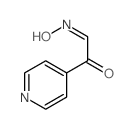 2-hydroxyimino-1-pyridin-4-yl-ethanone structure