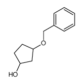 3-(苄氧基)环戊烷-1-醇结构式