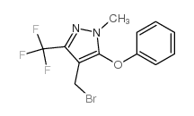 4-(溴甲基)-1-甲基-5-苯氧基-3-(三氟甲基)-1H-吡唑图片