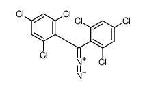 1,3,5-trichloro-2-[diazo-(2,4,6-trichlorophenyl)methyl]benzene结构式