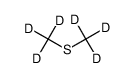 trideuterio(trideuteriomethylsulfanyl)methane structure