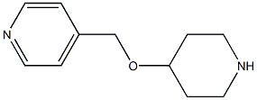 4-((piperidin-4-yloxy)methyl)pyridine Structure