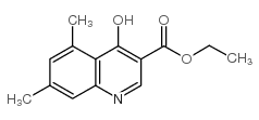 4-羟基-5,7-二甲基喹啉-3-羧酸乙酯图片