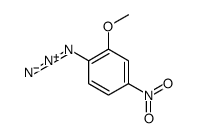 1-azido-2-methoxy-4-nitrobenzene Structure