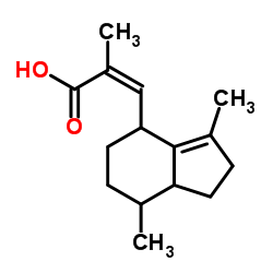 (Z)-3-(3,7-dimethyl-2,4,5,6,7,7a-hexahydro-1H-inden-4-yl)-2-methyl-pro p-2-enoic acid Structure