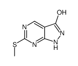 6-(甲硫基)-1H-吡唑并[3,4-d]嘧啶-3(2H)-酮图片