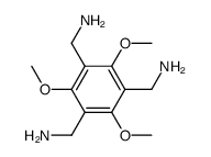 1,3,5-tris(aminomethyl)-2,4,6-trimethoxybenzene结构式