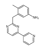 4-methyl-3-((4-(pyridin-3-yl)pyrimidin-2-yl)methyl)aniline Structure