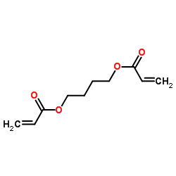 1,4-Butanediol Diacrylate Structure