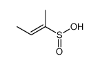 but-2-ene-2-sulfinic acid Structure