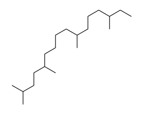 2,5,10,14-tetramethylhexadecane结构式