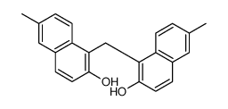 1-[(2-hydroxy-6-methylnaphthalen-1-yl)methyl]-6-methylnaphthalen-2-ol Structure