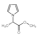 1H-Pyrrole-1-aceticacid,alpha-methyl-,methylester,(S)-(9CI) Structure