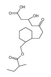 7-(2'-((2''-methyl-1''-oxobutoxy)methyl)-1'-cyclohexyl)-3-hydroxy-5-oxoheptanoic acid picture