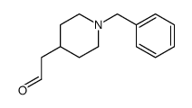 2-(1-benzylpiperidin-4-yl)acetaldehyde Structure