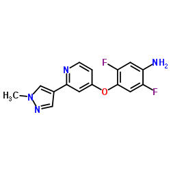 Benzenamine, 2,5-difluoro-4-[[2-(1-Methyl-1H-pyrazol-4-yl)-4-pyridinyl]oxy]- picture