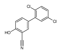 5-(2,5-dichlorophenyl)-2-hydroxybenzonitrile Structure