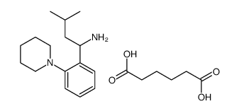 3-甲基-1-(2-(1-哌啶基)苯基)丁胺己二酸酯图片