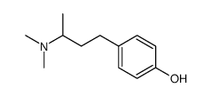 4-(3-Dimethylamino-butyl)-phenol结构式